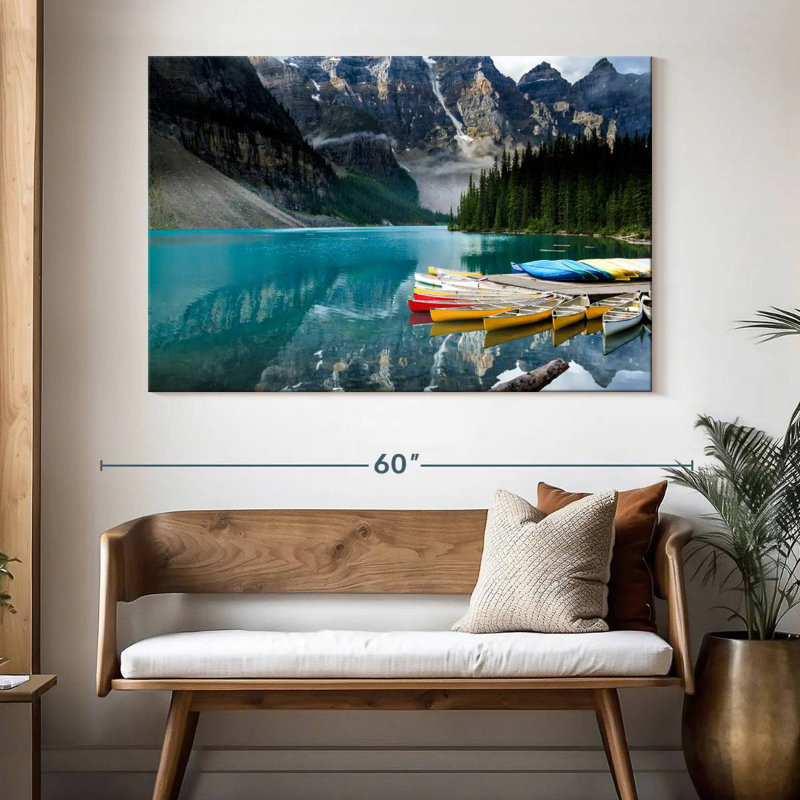 Alvord Lake Moraine Kayaks, 34" H x 51" W