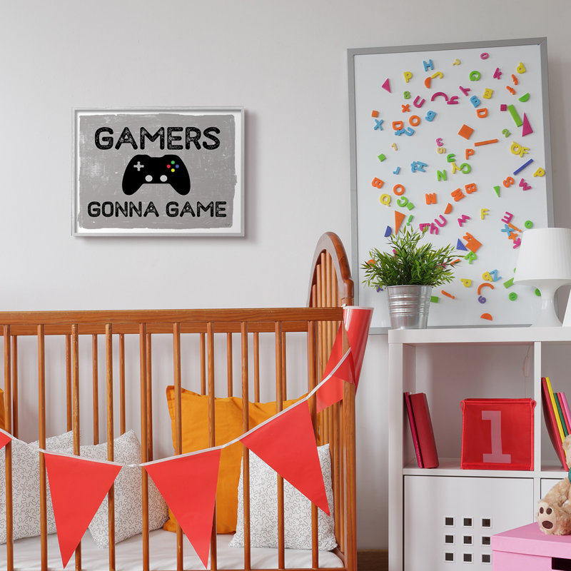 Moteurs de jeu Gamers Gonna, Estampe numérique Farmhouse, H 16 po x l 20 po x P 1,5 po