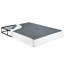 Sommier pour très grand lit, structure en métal noir, housse en tissu texturé, support à 12 lattes, H 8,5 po, capacité maximale de 600 lb Méthode de la technique Technique Structure, tissu, 8,5 po de hauteur, assemblage facile-678502648
