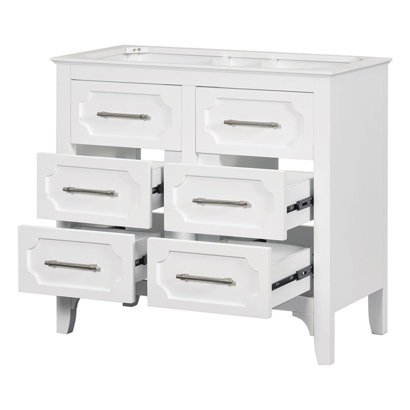 Makayle 34.48'' Single Bathroom Vanity Base Only