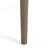 Outdoor Square Acacia Wood Table With Straight Legs, Gray-95944337