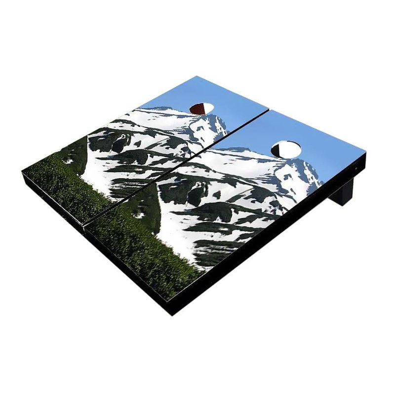 2' X 3' Snowy Mountain Top Cornhole Boards