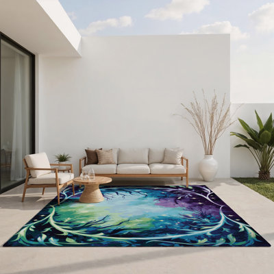 Tapis intérieur et extérieur Starlit Thicket
