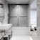 Houston 56-60" W x 66" H Double Sliding Frameless Tub Door with 3/8" Clear Glass
