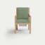 Solerno Heated Dining Armchair — Dove-657849673
