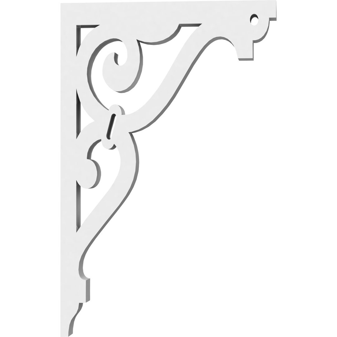 Finley Architectural Grade PVC Bracket Ekena Millwork 