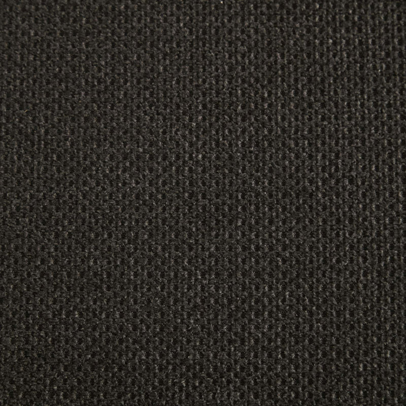 Chaises de salle à manger avec dossier en canne naturelle et base en acier inoxydable chromé, Noir