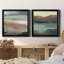 «Ocean Bluff», reproduction de cadre photo sur toile 2 pièces-1979516207-1979516206