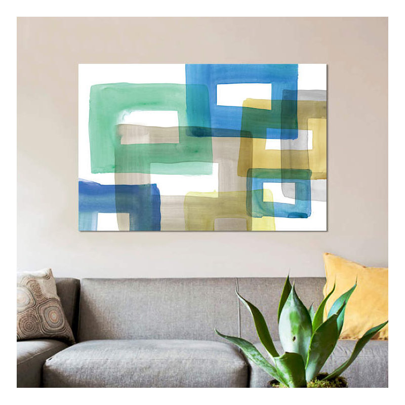 « rodeo ii », reproduction sur toile, H 8 po x l 12 po x P 0,75 po
