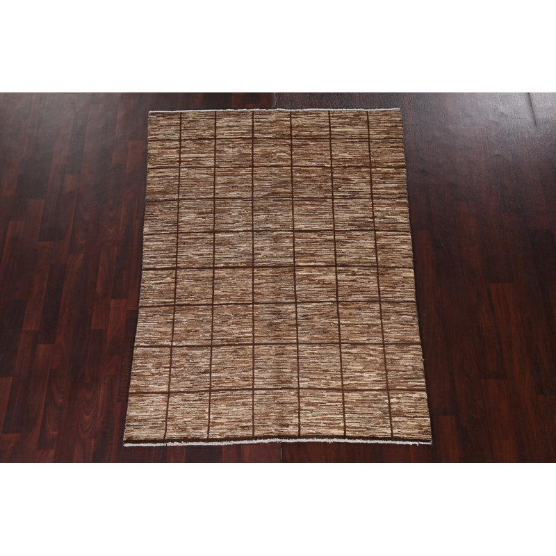Tapis à carreaux tribal 5 x 6