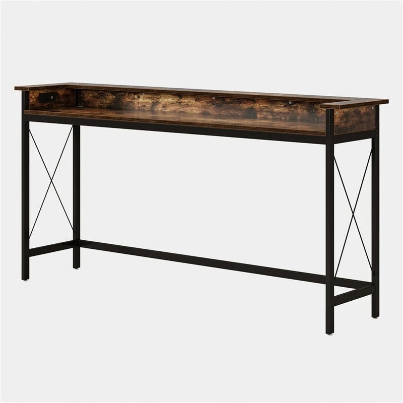 Table basse avec prise électrique