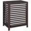 HOMCOM Bamboo Laundry Hamper With Lid