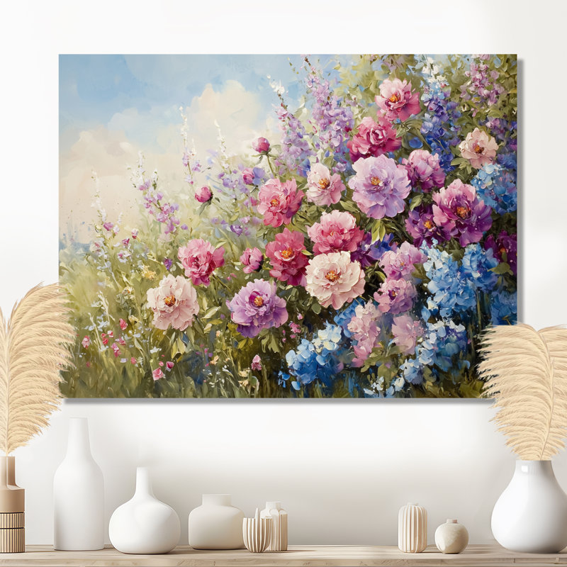 Jacobie - Floral Oversized Canvas Prints, H 12 po x l 20 po, Toile tendue, Ne s’applique pas