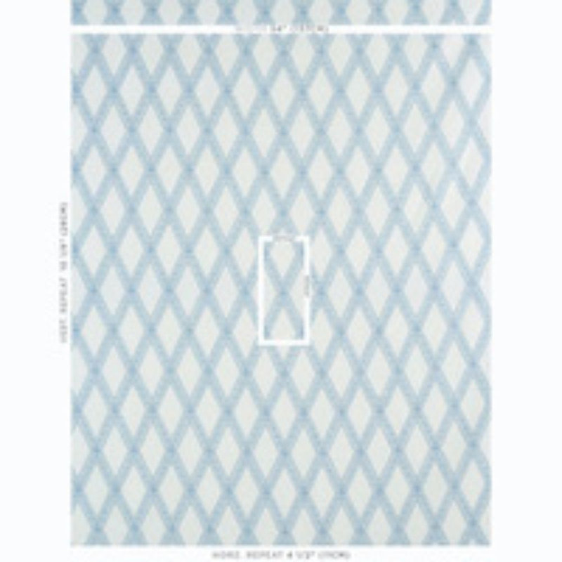 Toile Schumacher x Jill Lasersohn Les Losanges, Ciel
