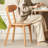 Nature Wood Dining Chair-4 chair-2070462771-2028346385