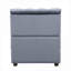 Fauteuil d'appoint modulaire en velours gris doux, Glam Seating pour le salon