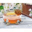 Arche Of Bees Glass Dessert Bowl