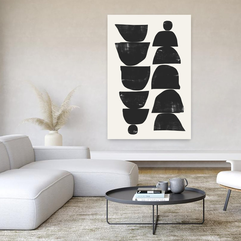 Art contemporain, art contemporain abstrait, H 60 po x l 40 po