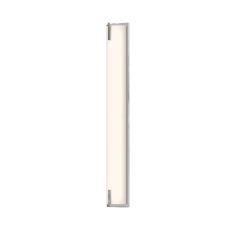 New Edge 1 - Light LED Bath Bar, Polished Chrome 