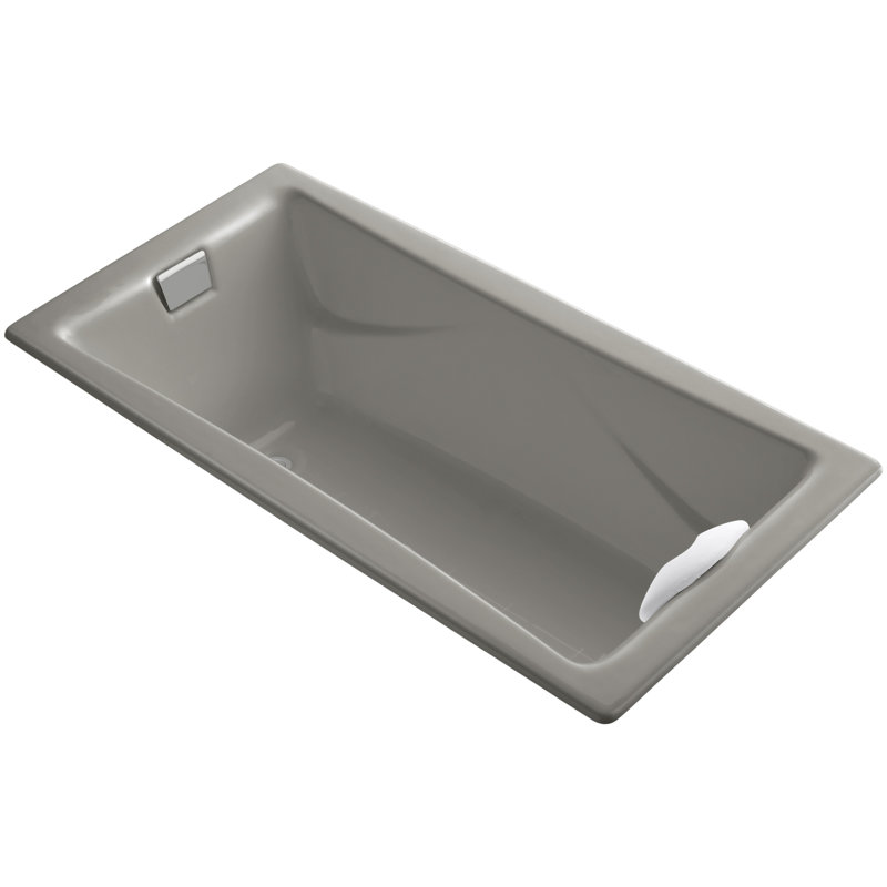 Tea-for-Two 72" x 36" Soaking Bathtub, Cashmere