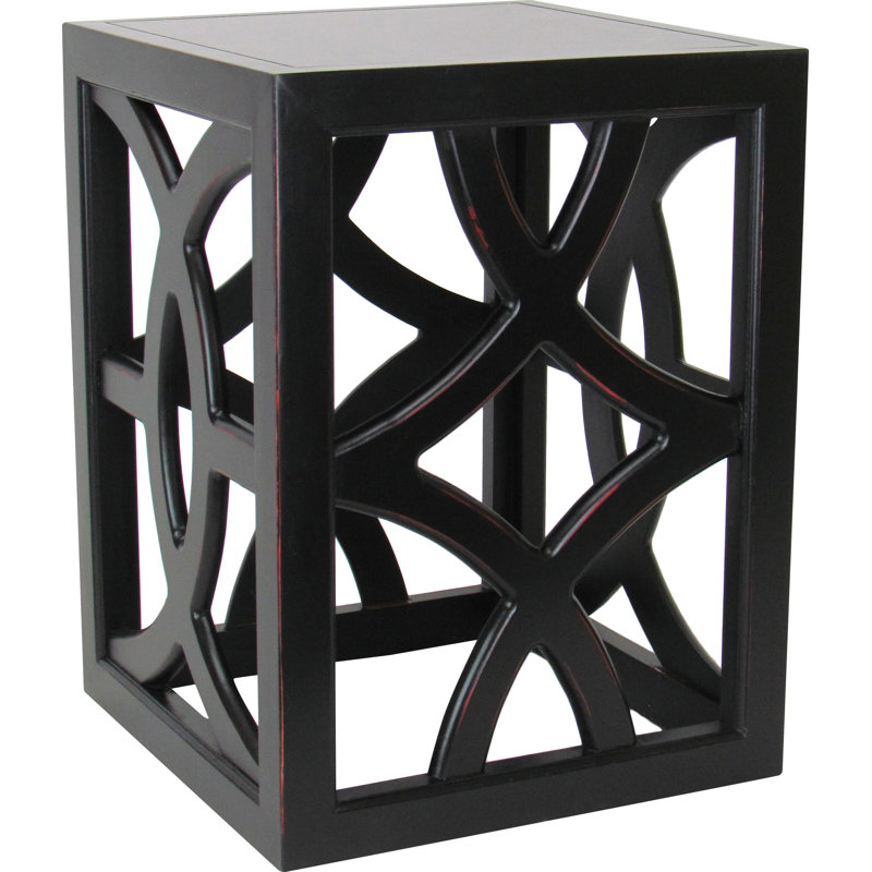 Table de bout Auberon, Noir antique