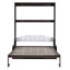 Lit escamotable mural Murphy avec coussin, base de lit-181673614