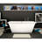 Optik 66'' x 36'' Soaking Acrylic Bathtub