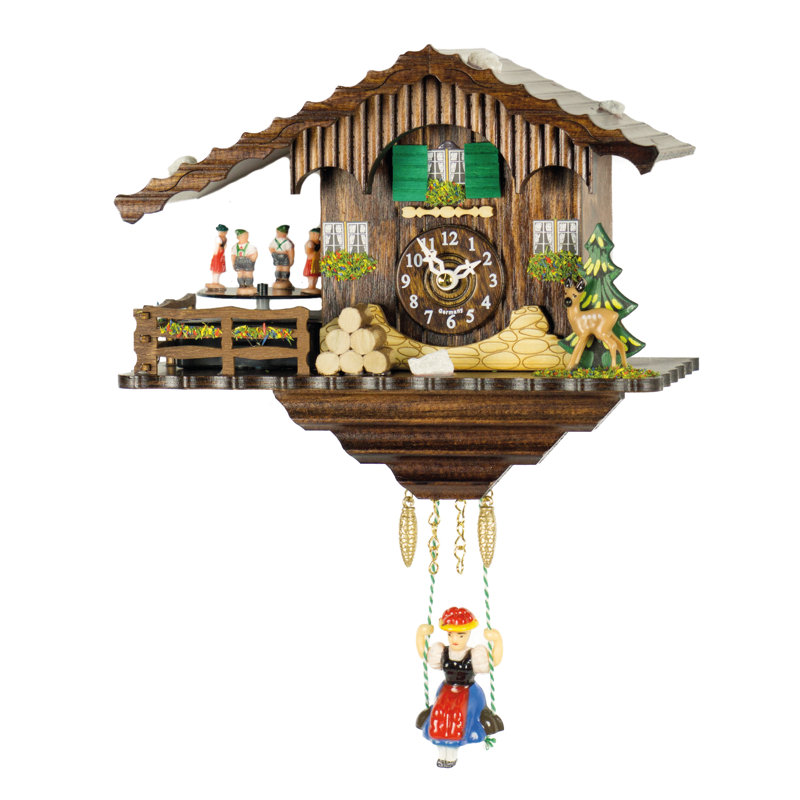 Emidio Wood Wall Clock