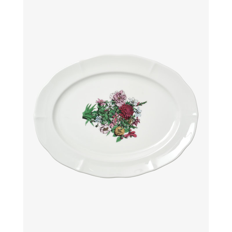 Thibaud Herem Objet Oval Platter (Bouquet)