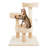  PETMAKER Cat Tree with Interactive Cheese Wheel-70897469