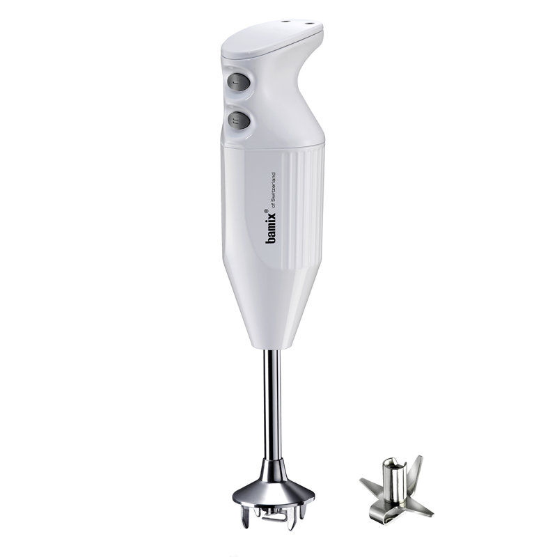 Bamix Classic 140W Hand Blender, White
