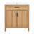 30" Bathroom Vanity with Solid Frame, Adjustable Shelf, and Modern Storage Cabinet