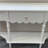 Solid Wood Semi-Circle Entryway Console Cabinet-106548284-106548287