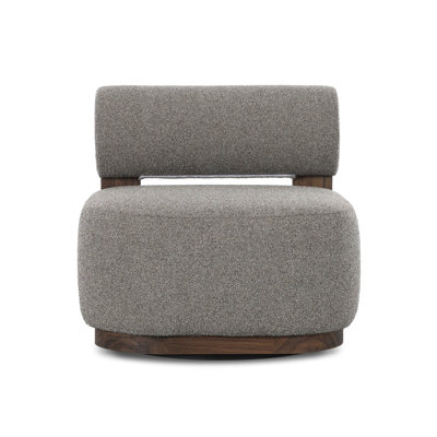 Teak Swivel Patio Lounge Chair