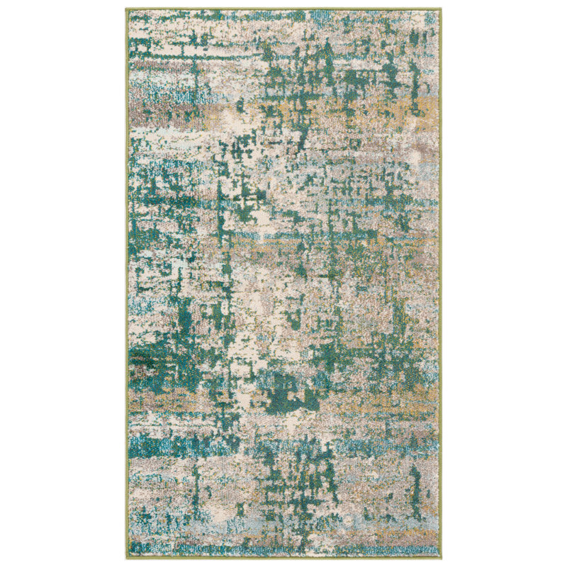 Madison Performance Abstract Rug, Rectangle 3' x 5'