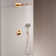 Rainier Thermostatic Rainfall Shower System with Rough in-Valve