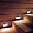 Solar Lights 6 LED Pathway Light Waterproof Outdoor Garden Patio Stair Step Fence Lamp-89431143