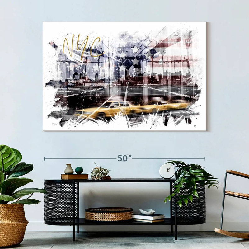 Kavia NYC Composing, 34" H x 51" W