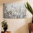 Misty Meadow Field-Gallery Wrapped Canvas-502670401