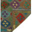 Tapis brun en laine tissé à la main Runner Hult Southwestern