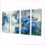 Pivoines par la cascade I - par Art - ensemble de décoration murale traditionnelle-1115729800-1115729813