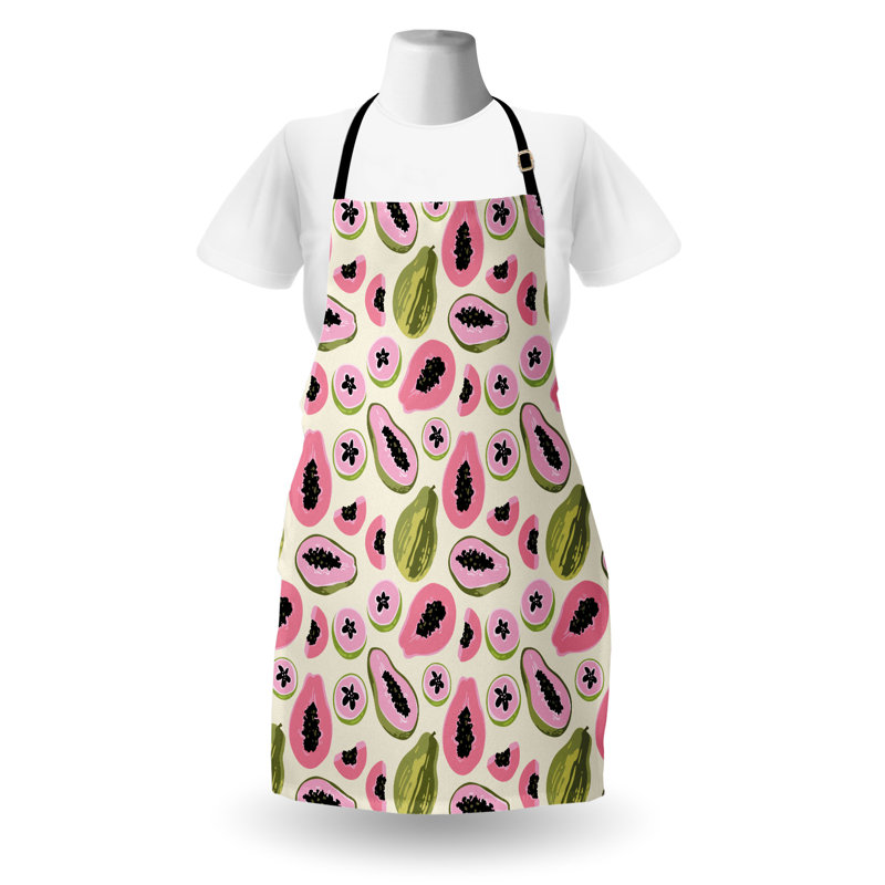 Multicolore Bungalow tablier de papaye rose unisexe
