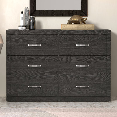 Avigail 6 Drawer 46.45'' W Double Dresser