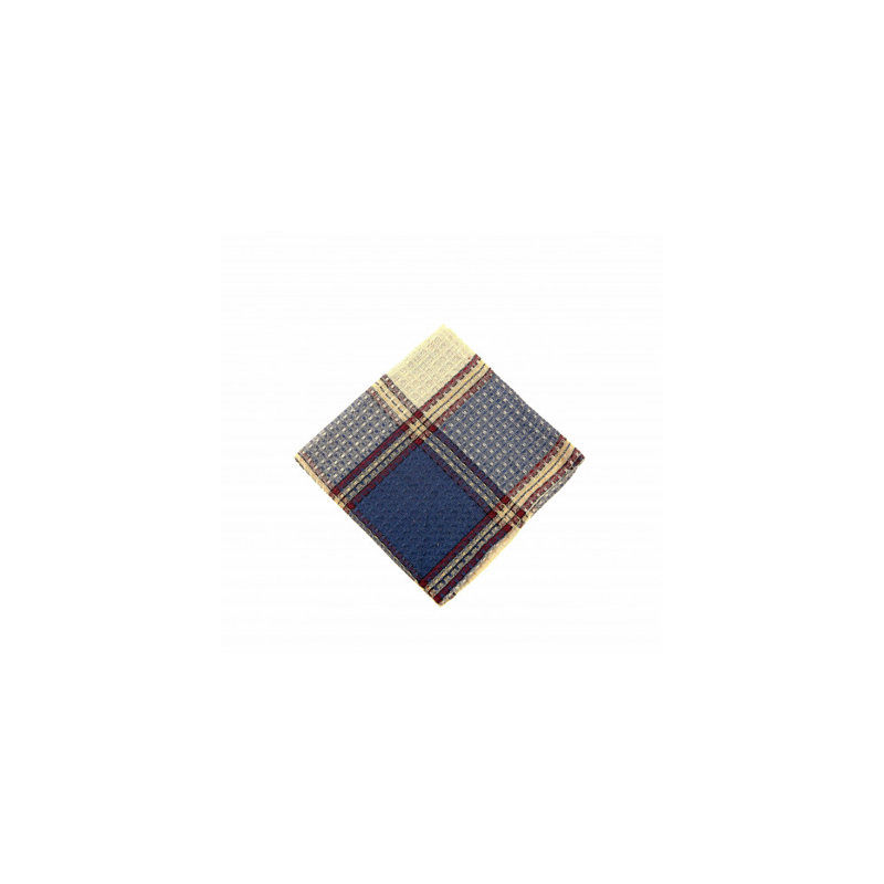 Chiffon de vaisselle à motif Manz, Bleu