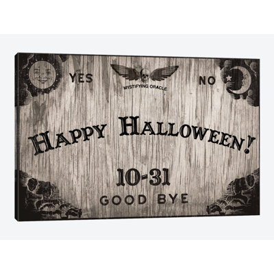 « halloween oracle », impression sur toile tendue