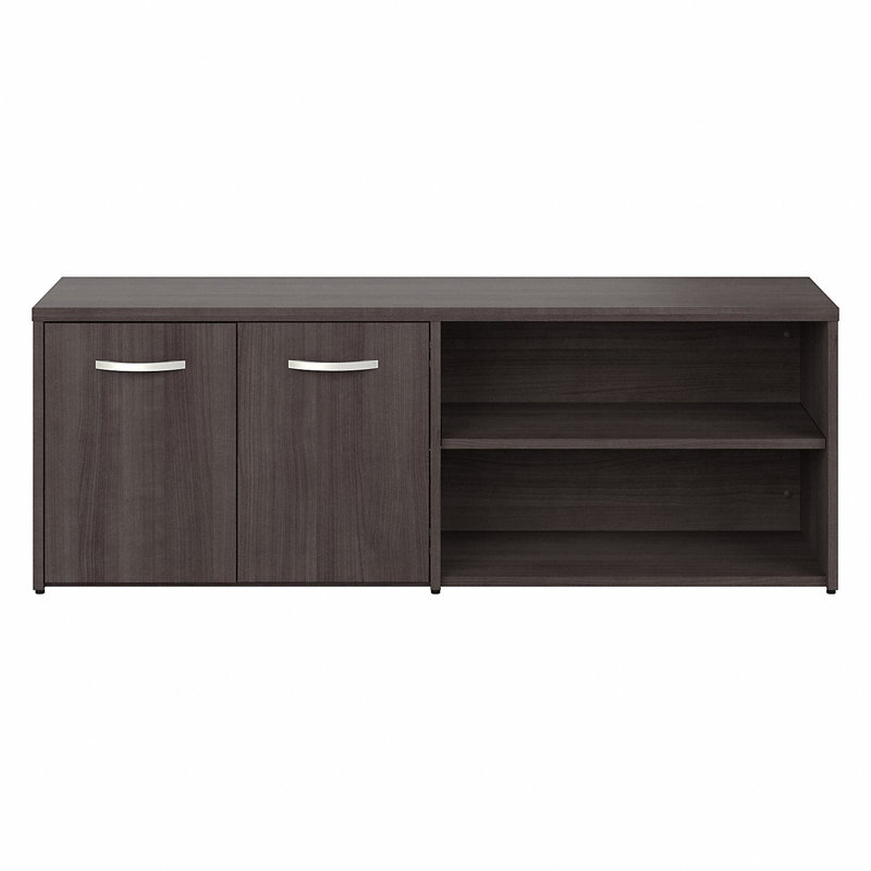 Kathren 60'' Wide 2 - Shelf Credenza, Storm Gray