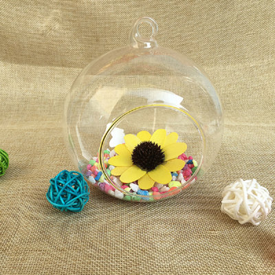 12cm Solid Colour Glass Bauble