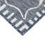 Tapis intérieur / extérieur bleu marine à tissage plat Thornburg-839112252