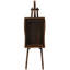 Jardinière extérieure brune en bois 35 po x 10,25 po x 11 po