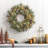 Faux Lighted Pine Rattan 24'' Wreath
